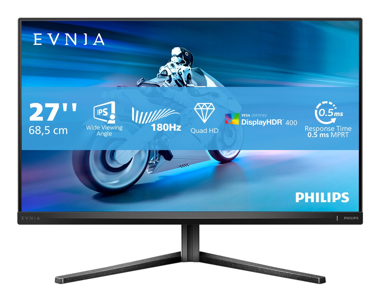 EAN 8712581809645 - Philips Evnia 5000 27M2N5500/00 pantalla para PC 68,6 cm (27") 2560 x 1440 Pixeles Quad HD LCD Negro imagen 1
