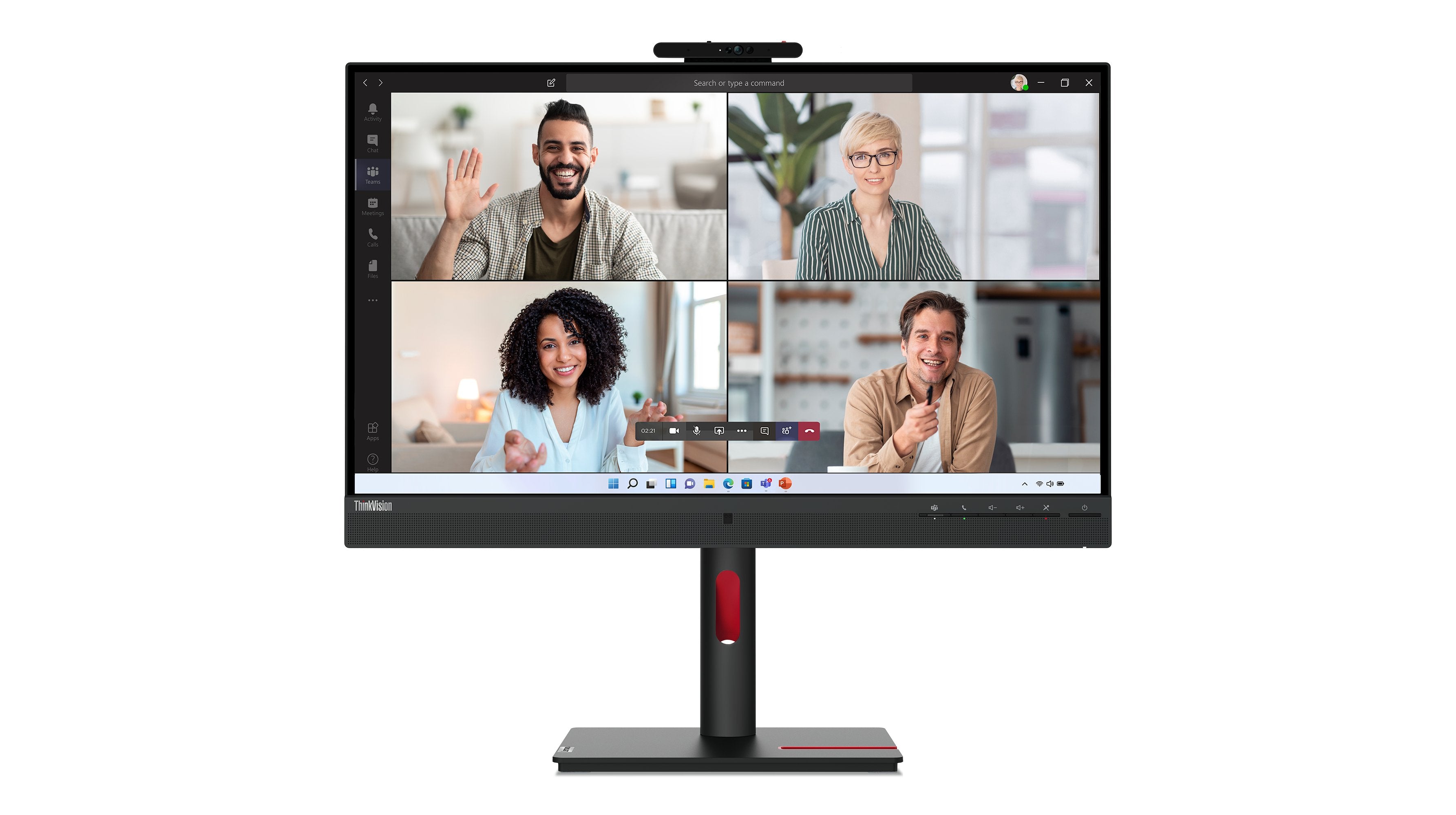 Lenovo Thinkvision T27hv-30 Led Display (27") 2560 X 1440 Pixeles Quad Hd Negro