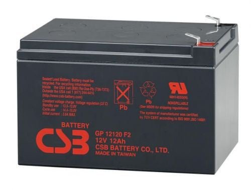 EAN 5902002033459 - CSB GP12120F2 batería para sistema ups Plomo ácido 12 V 12 Ah imagen 1