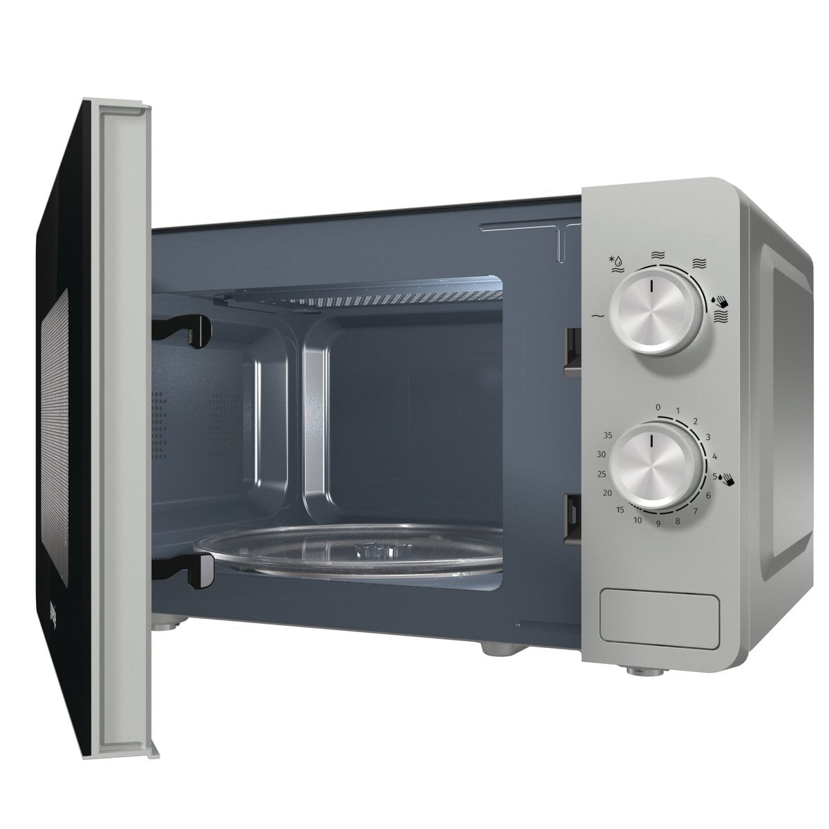 EAN 3838782175398 - Gorenje MO20E1S Negro, Acero inoxidable Solo microondas Sobre superficie 20 L 800 W imagen 5