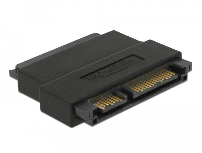 EAN 4043619639458 - DeLOCK 63945 cambiador de género para cable SATA 22 pin Negro imagen 3