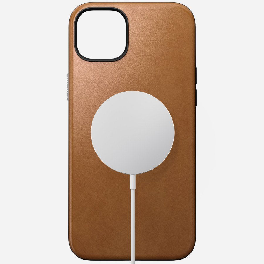 Nomad Modern Leather Case Iphone 15 Plus English Tan