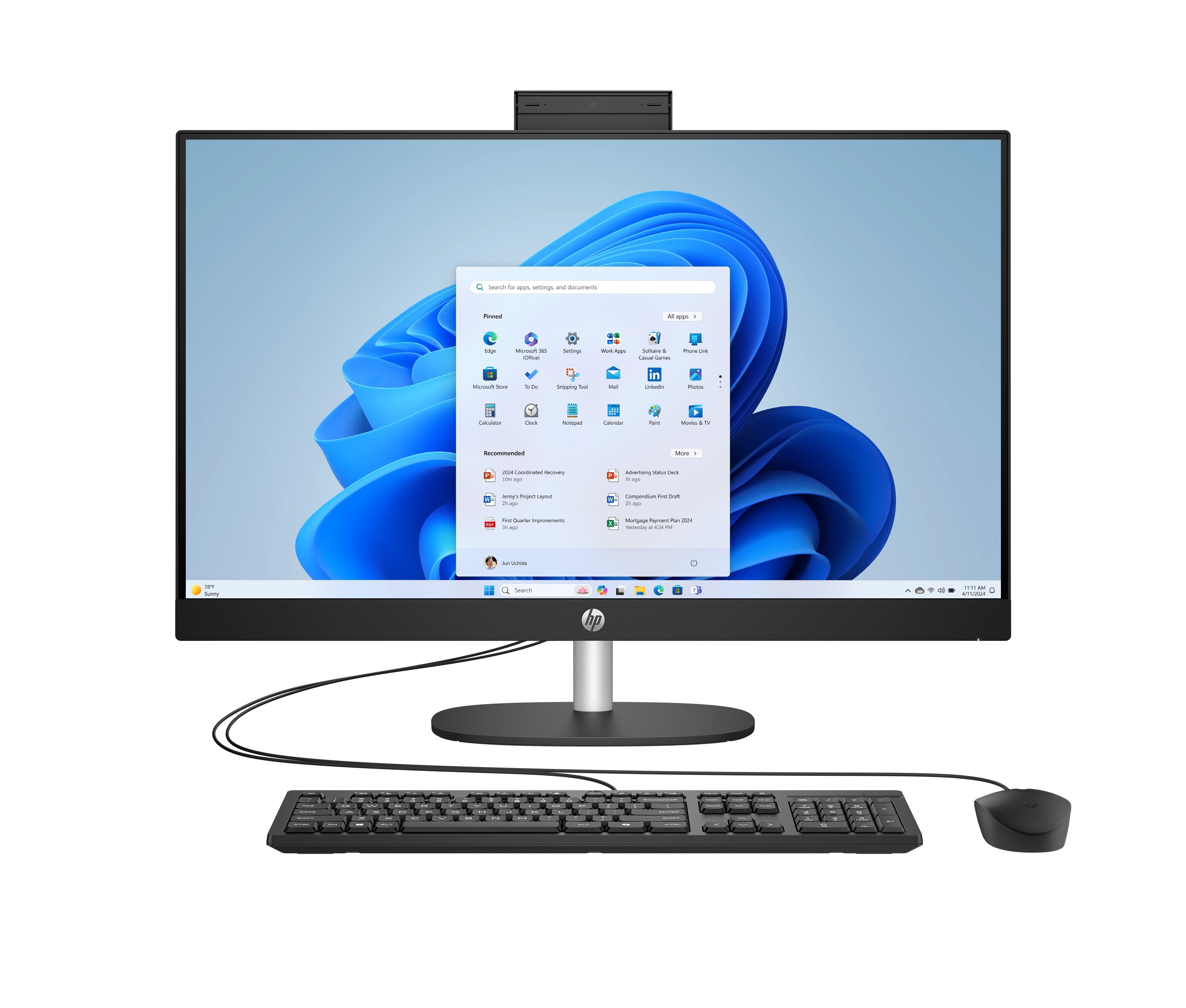 EAN 0199642227286 - HP AI 27-cr2013ns Intel Core Ultra 5 225U 68,6 cm (27") 1920 x 1080 Pixeles PC todo en uno 16 GB DDR5-SDR imagen 1