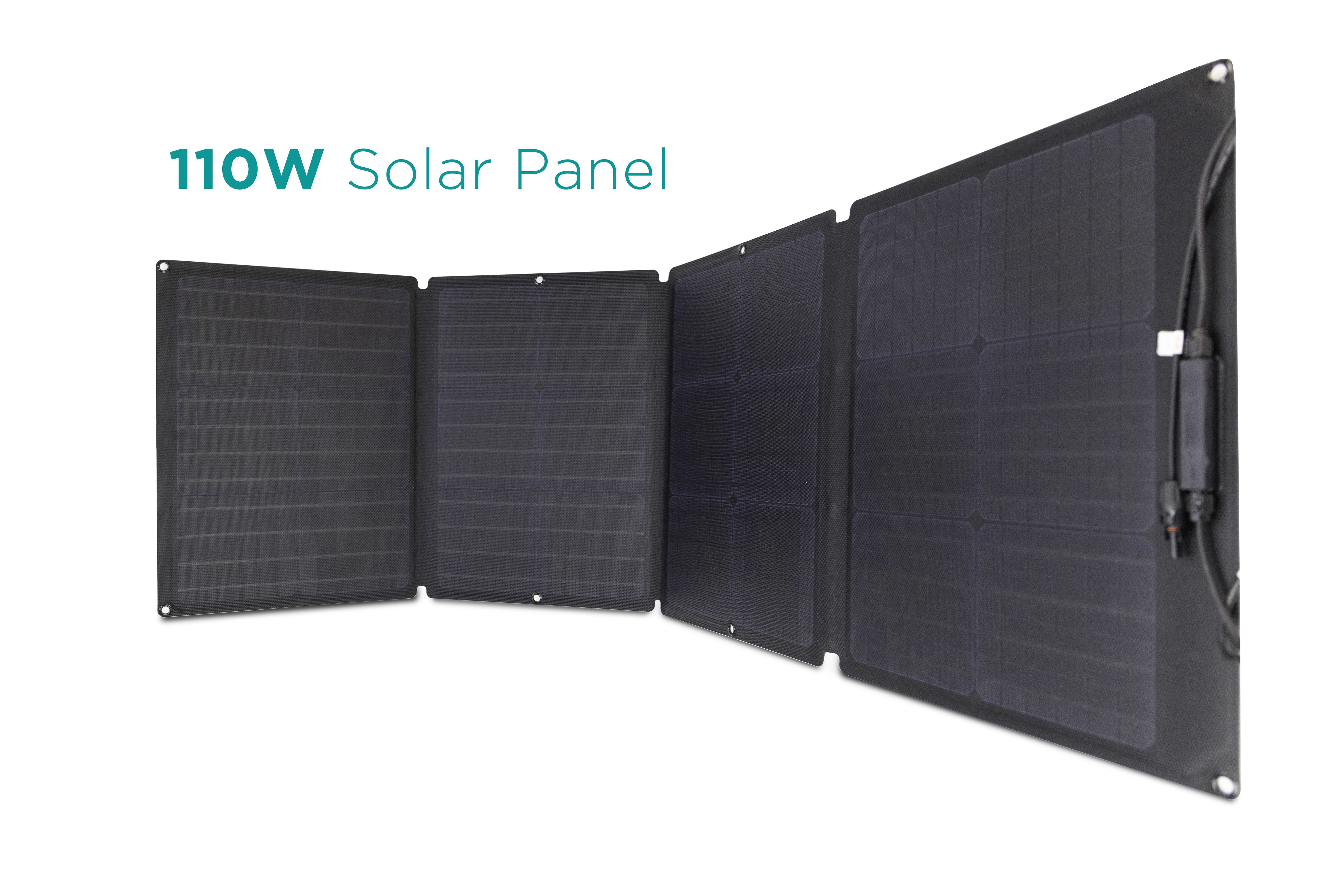 Ecoflow Efsolar110n Placa Solar 110 W Silicio Monocristalino