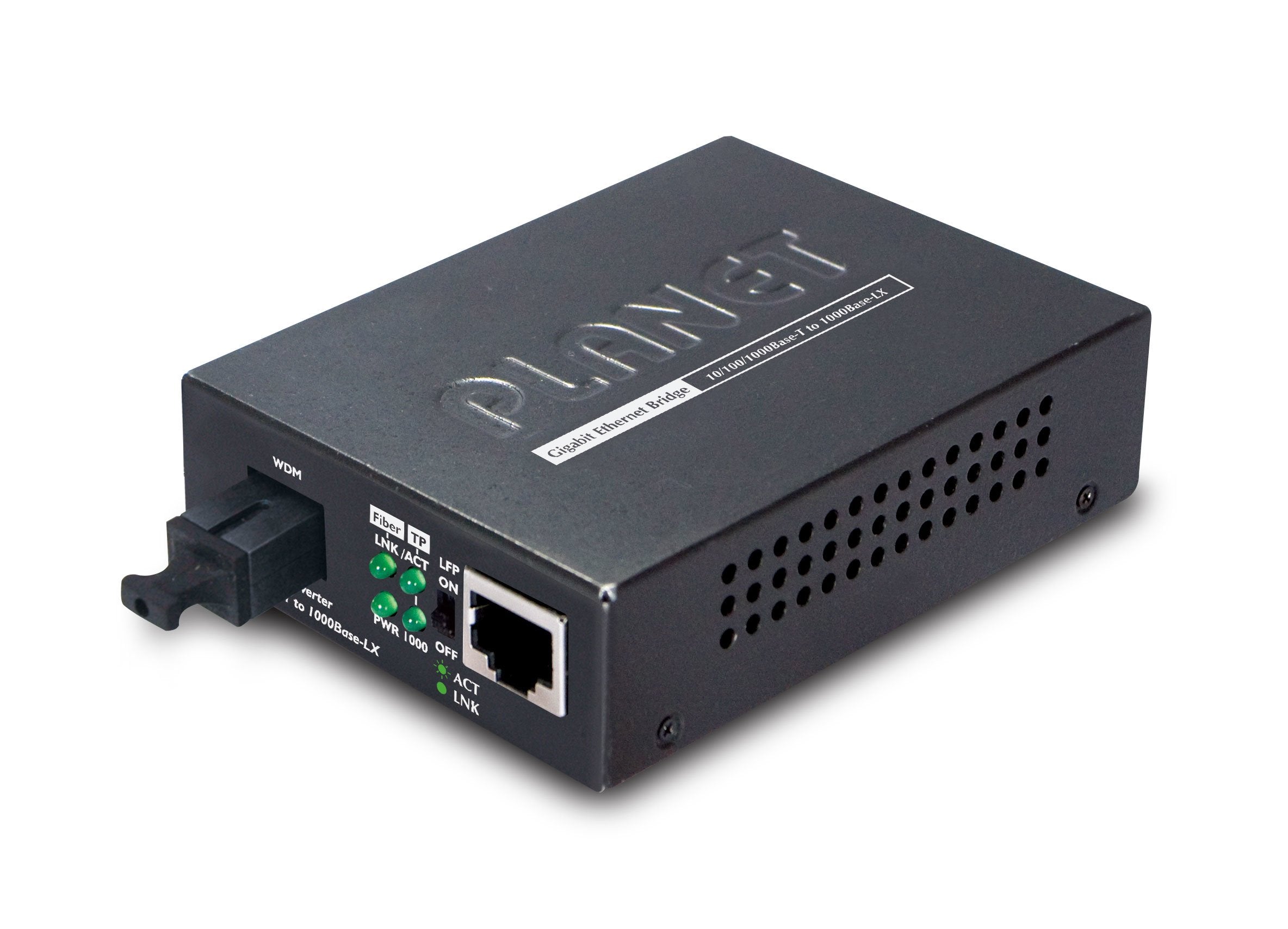 EAN 4711213686894 - PLANET GT-806A15 convertidor de medio 2000 Mbit/s 1310 nm Negro imagen 1