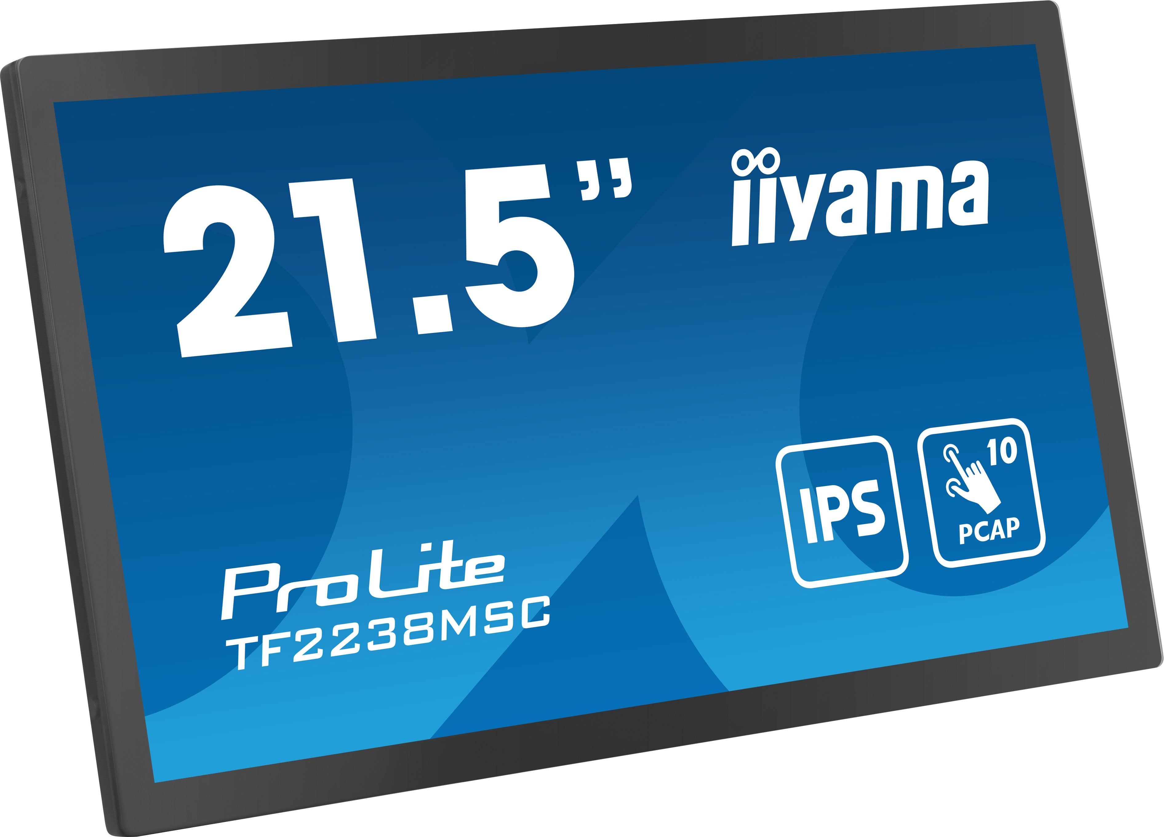 Iiyama 54.5cm 21,5" Tf2238msc-B1 16:9 M-Touch Hdmi+Dp+Usb Retail