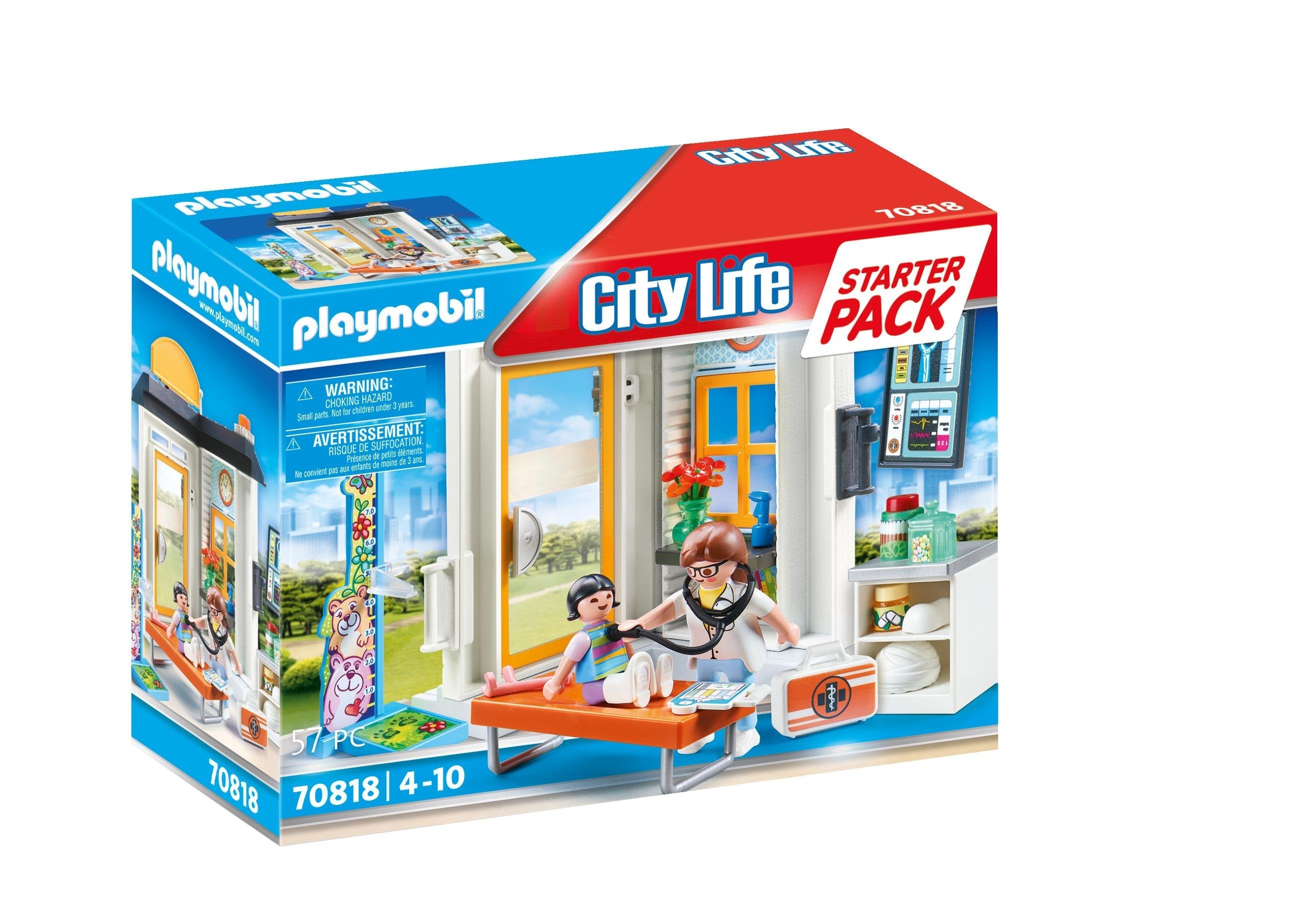 Playmobil 70818 City Life - Starter Pack Pediatra