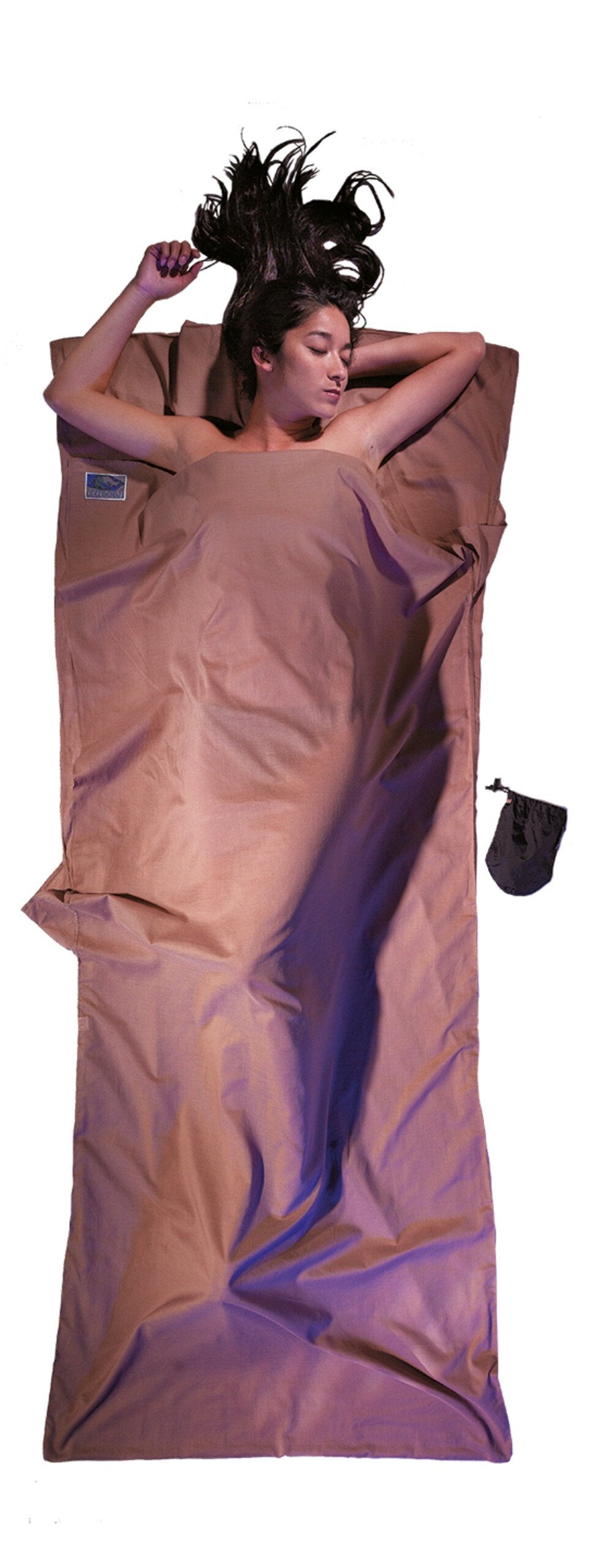 Cocoon Travelsheet Saco De Dormir Rectangular Algodón Caqui