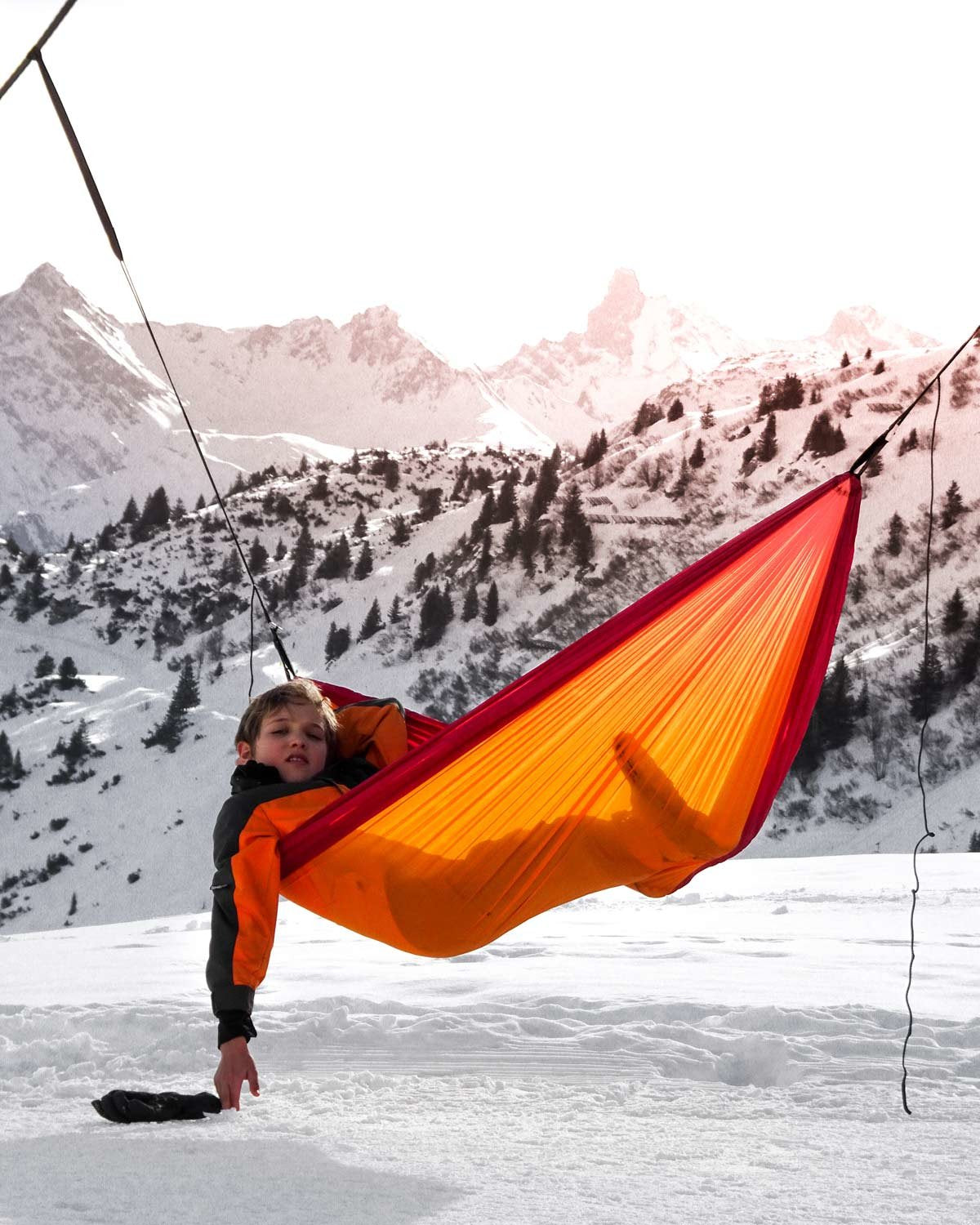 EAN 4030454006309 - AMAZONAS Adventure Hammock Hamaca colgante 1 personas(s) Nylon, Antidesgarros Naranja, Rojo imagen 8