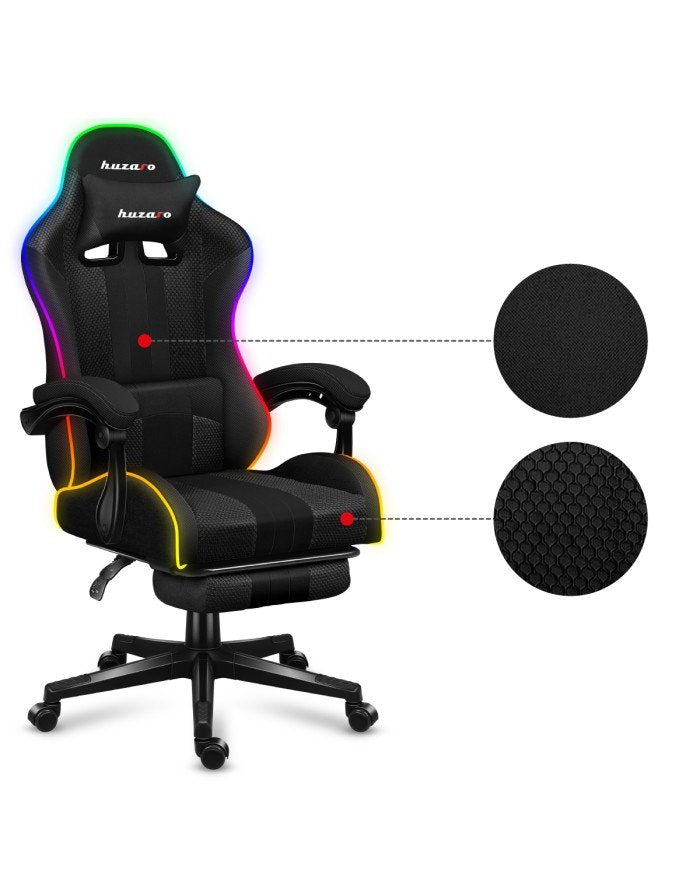 EAN 5903796011388 - Huzaro FORCE 4.7 Silla para videojuegos de PC Asiento (de seguridad) de butaca Negro imagen 9
