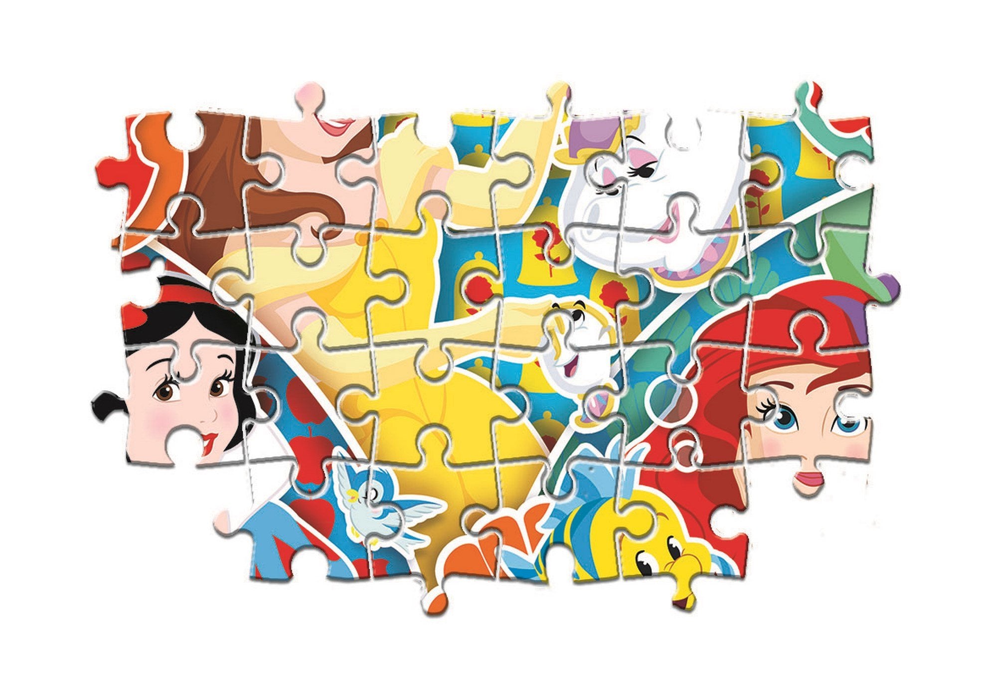 Puzzle Maxi Princesas Disney 2x20pzs