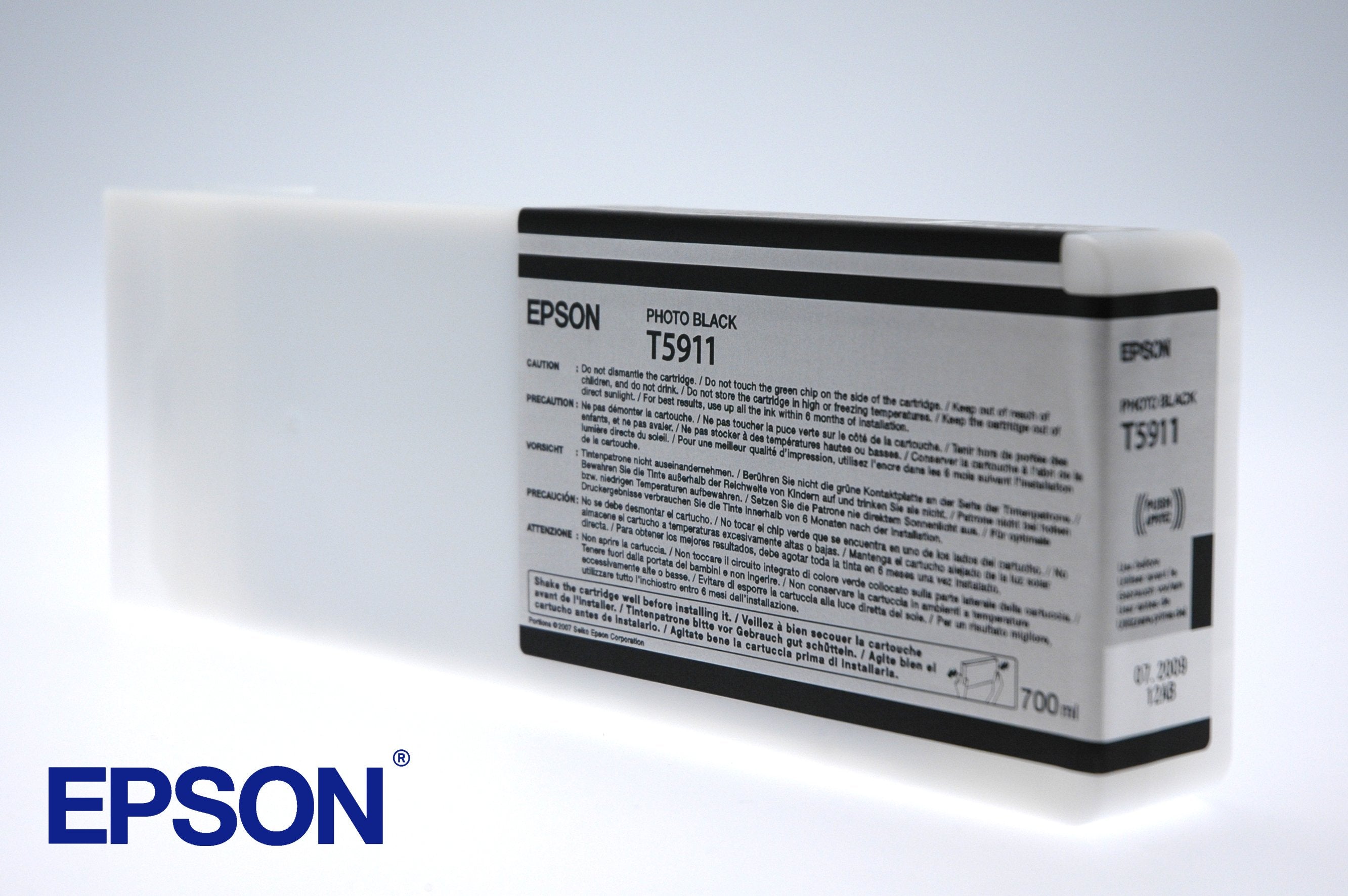 Original Epson Cartucho Inyeccion Tinta Negro Foto 700ml Stylus Pro/11880