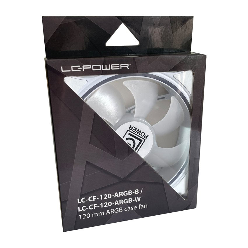EAN 4260070120152 - LC-Power LC-CF-120-ARGB-W sistema de refrigeración para ordenador Carcasa del ordenador Ventilador 12 cm imagen 9