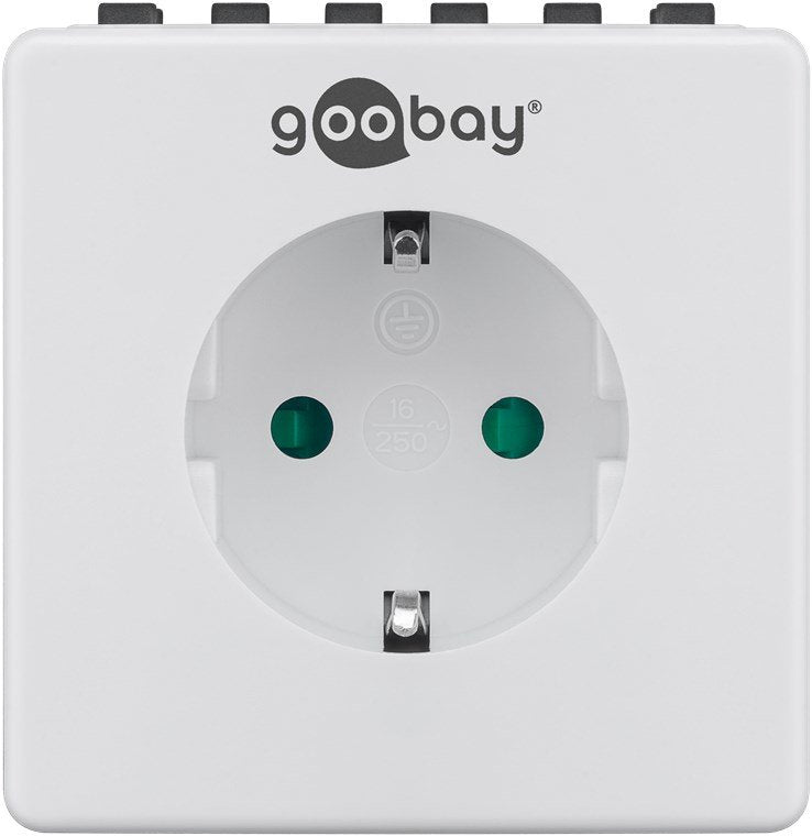 Goobay 55541, Temporizador Blanco