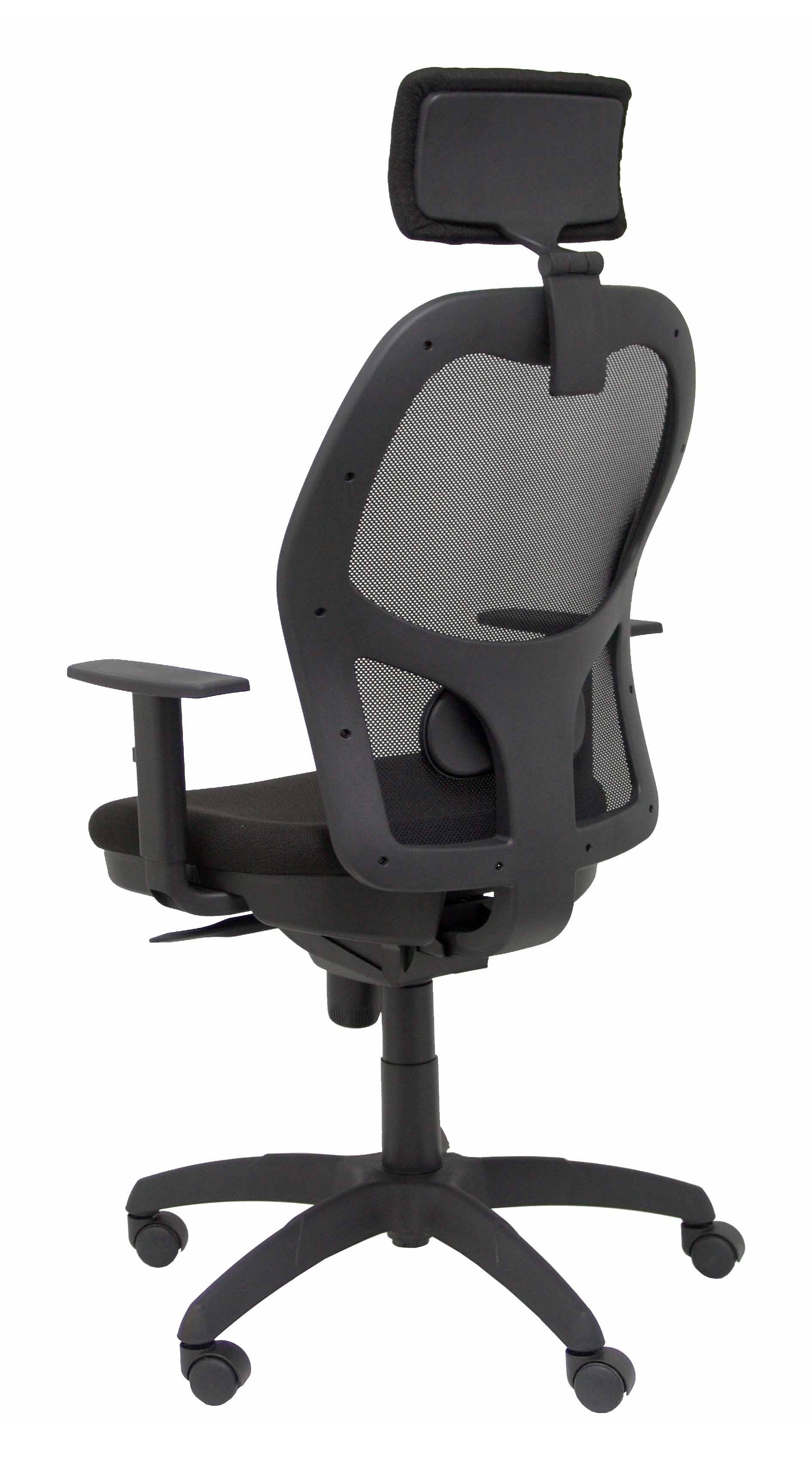 Silla Jorquera Malla Negra Asiento Bali Negro Cab