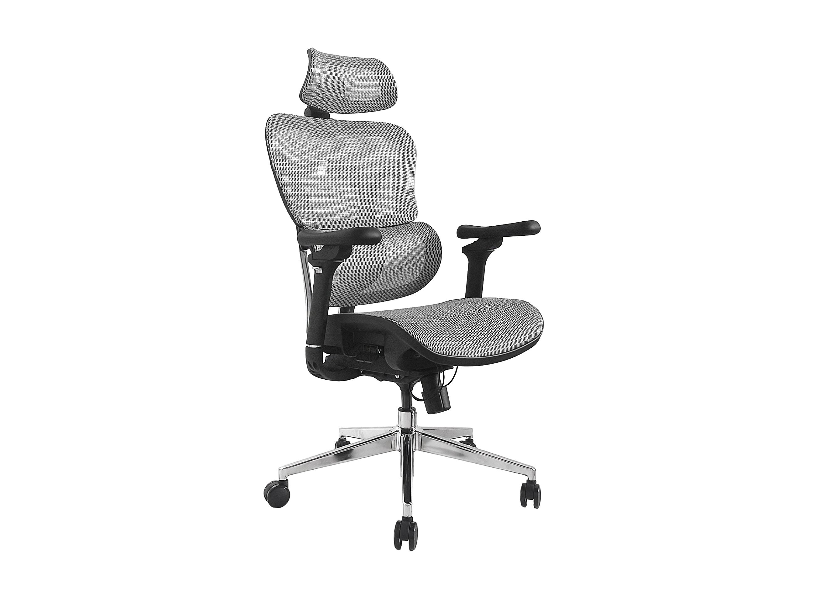 Silla De Oficina Ergonomica Equip 651050 Premium Color Gris Tapiceria Malla 5 Posiciones