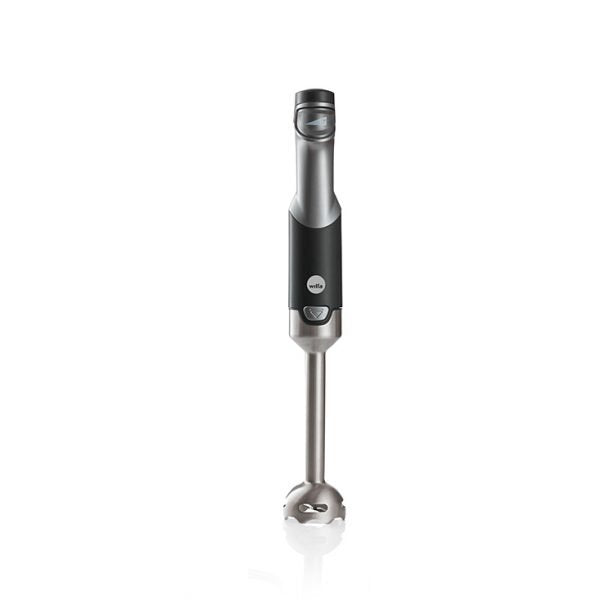 Wilfa Stabmixer Essential Power Sm-1000fp (Negro/Plata, 1.000 Watt, Mit Zerkleinerer) 603993