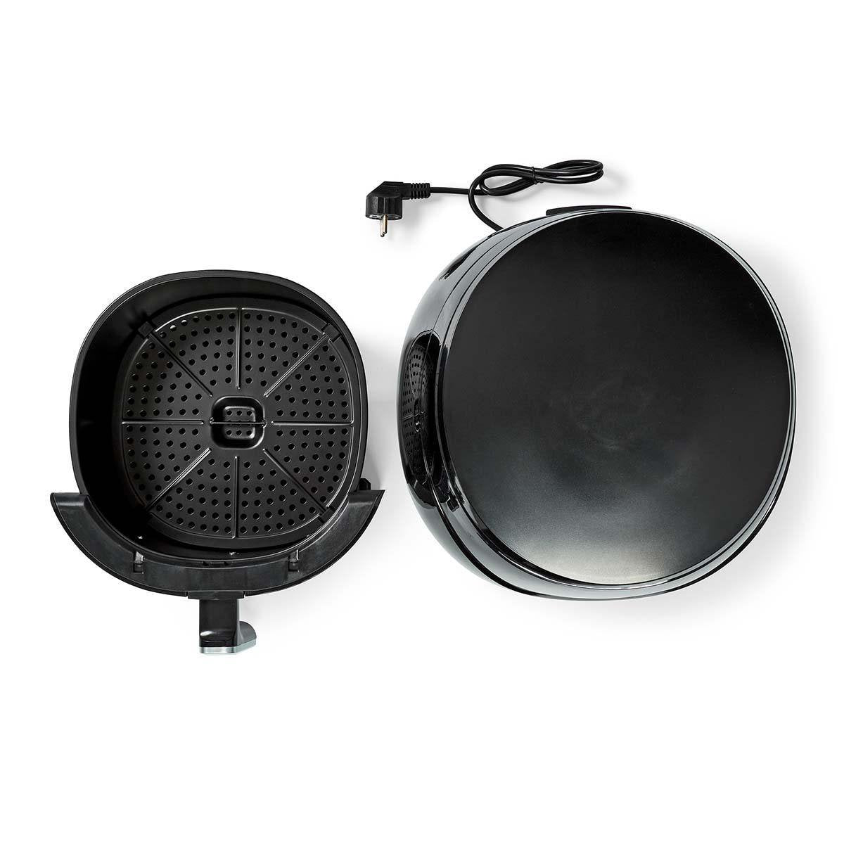 EAN 5412810334360 - Nedis KAAF250EBK freidora Sencillo 6,5 L Independiente 1800 W Freidora de aire caliente Negro imagen 6