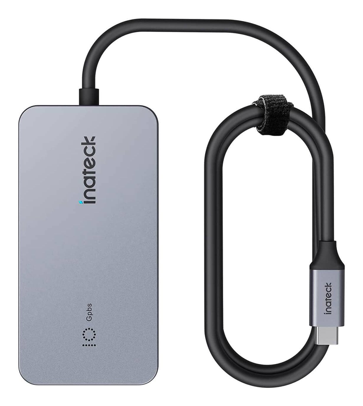 EAN 6972085139484 - Inateck HB2027 USB 3.2 Gen 2 (3.1 Gen 2) Type-C 10000 Mbit/s Gris imagen 1