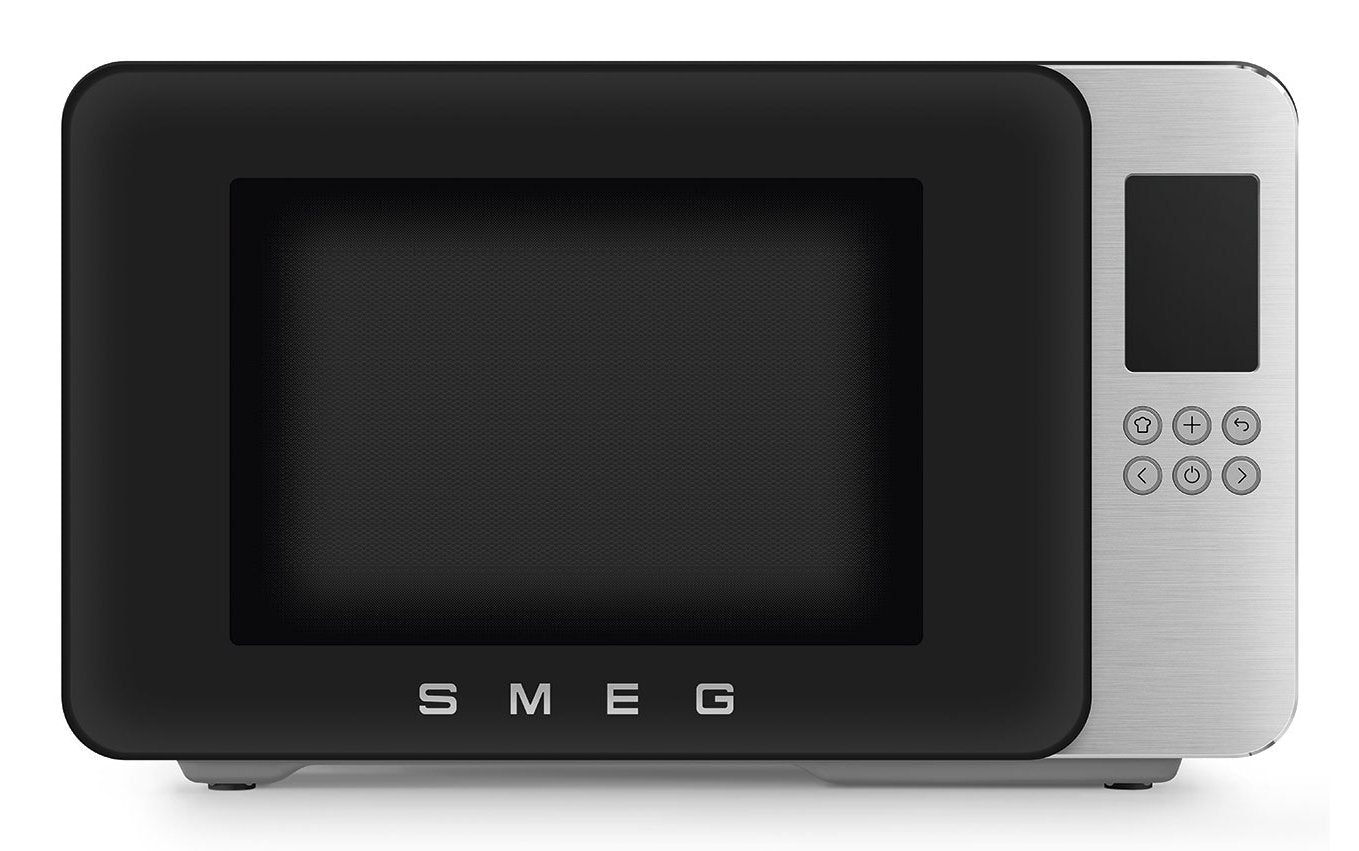 Smeg Mikrowelle M. Grill Moc01blmeu , Negro