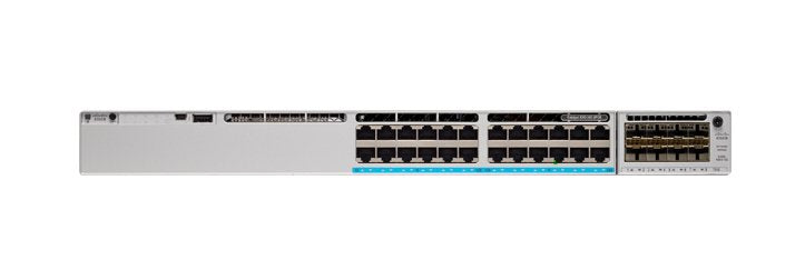 Switch Cisco Catalyst C9300-24u-A Gestionado L2/L3 Gigabit Ethernet (10/100/1000) Gris