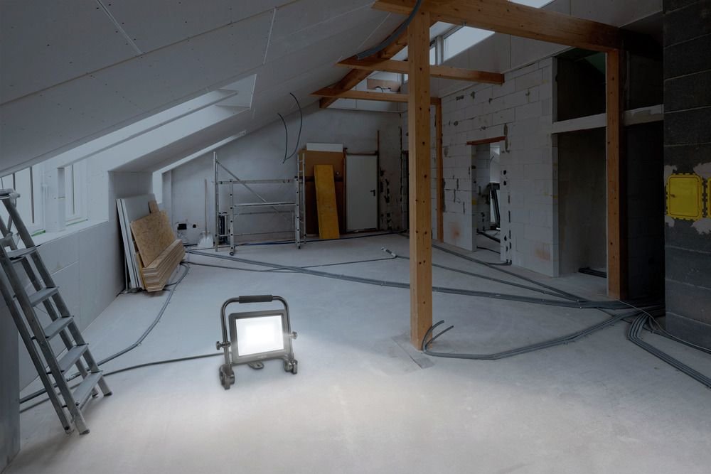 Ansmann Arbeitsmrahler Fl100w-Ac Cablegehnden 100w