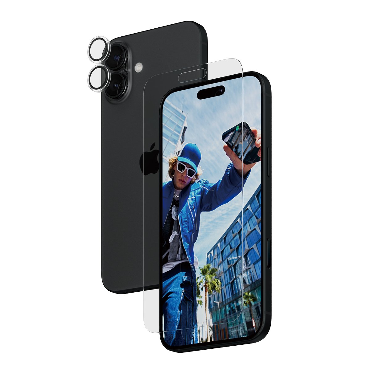 EAN 5715685011337 - PanzerGlass ® 2-in-1 Bundle iPhone 16 Plus Protector de pantalla Apple 1 pieza(s) imagen 1