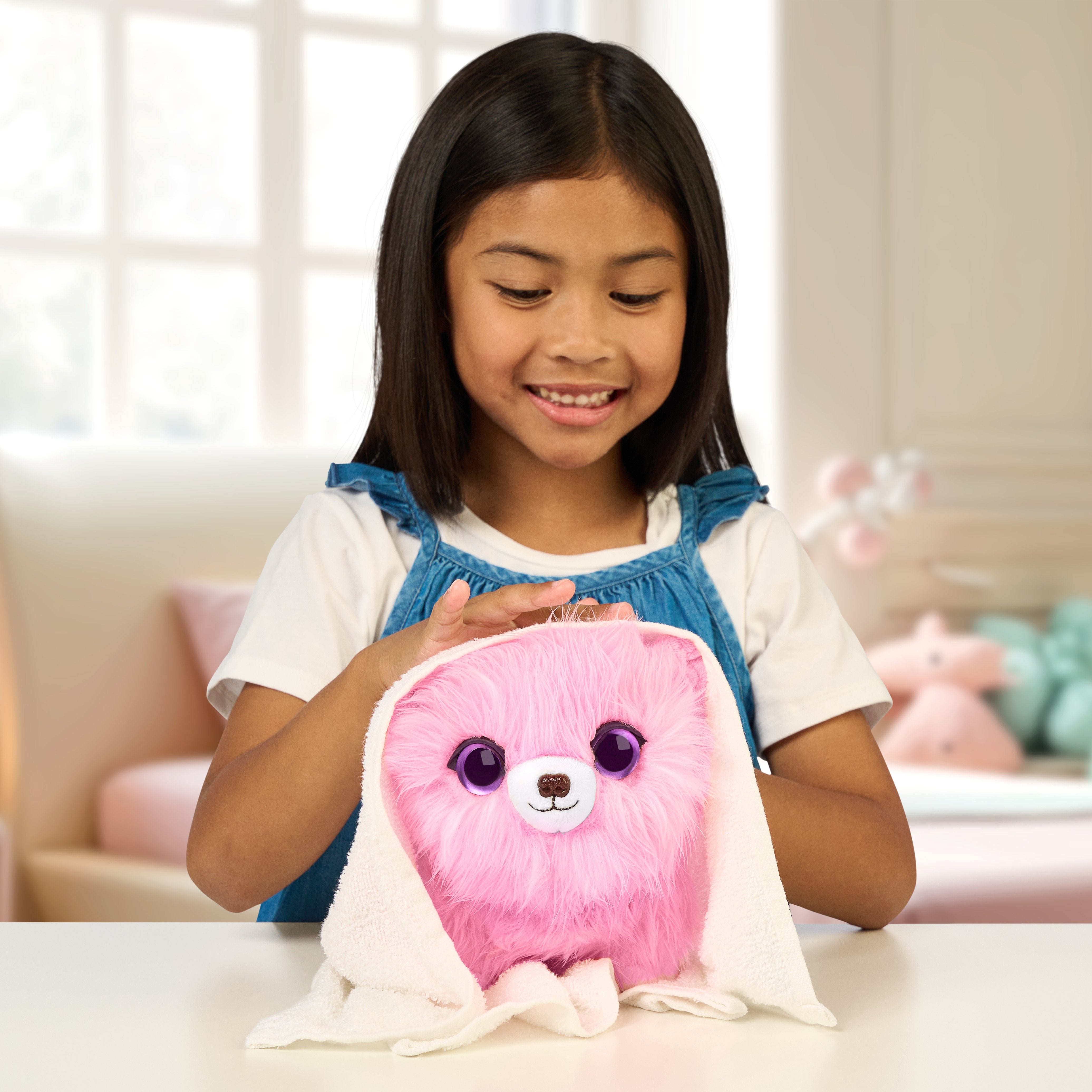 Moose Toys Ltd. Scruffaluvs - Pet Scruffs Einzelpack Rosa (Sortierter Artikel) 30326