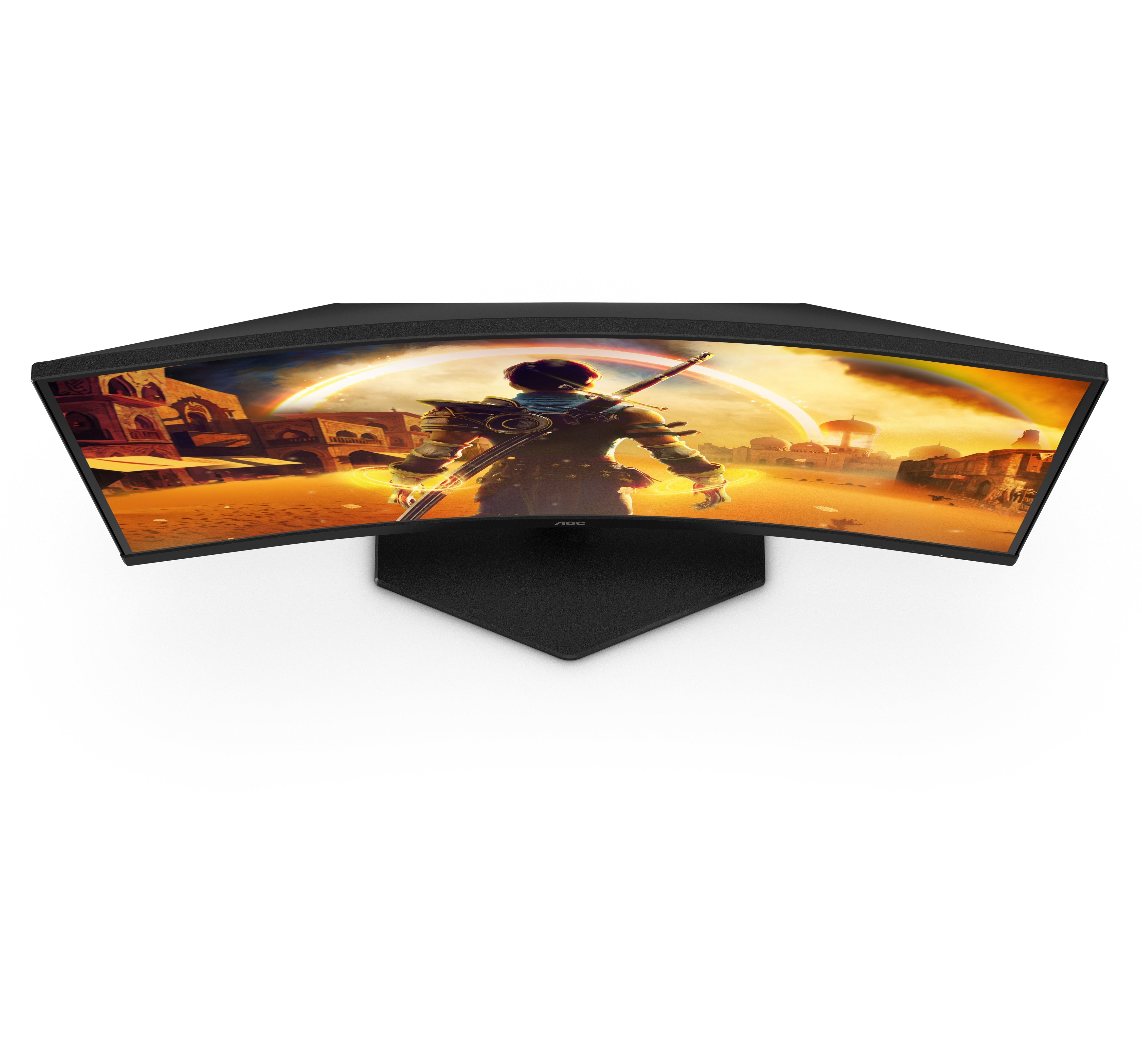 Monitor Aoc G4 C24g42e (23.6") 1920 X 1080 Pixeles Full Hd Led Negro, Rojo