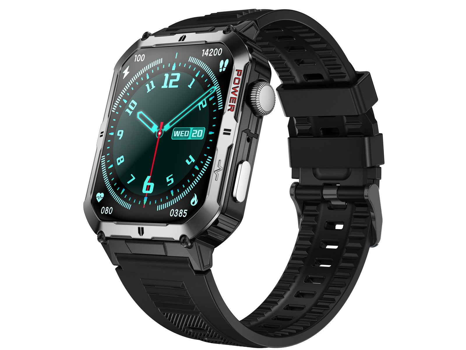 EAN 8011000040981 - Trevi T-FIT 500 S 5,23 cm (2.06") AMOLED Digital Pantalla táctil Plata imagen 1