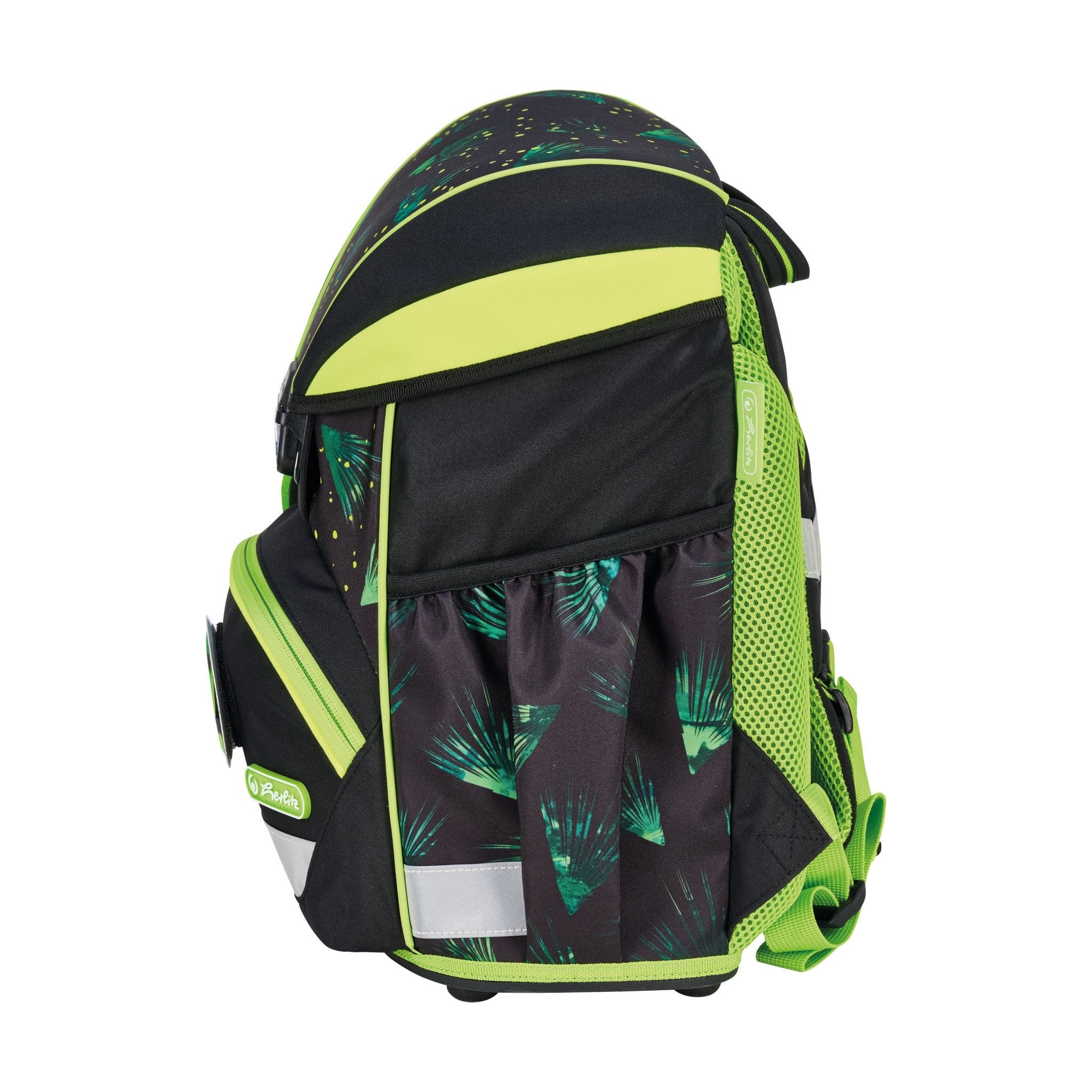 EAN 4008110396477 - Herlitz UltraLight XL Plus Explorer juego de mochila escolar Niño Poliéster Negro, Verde imagen 4