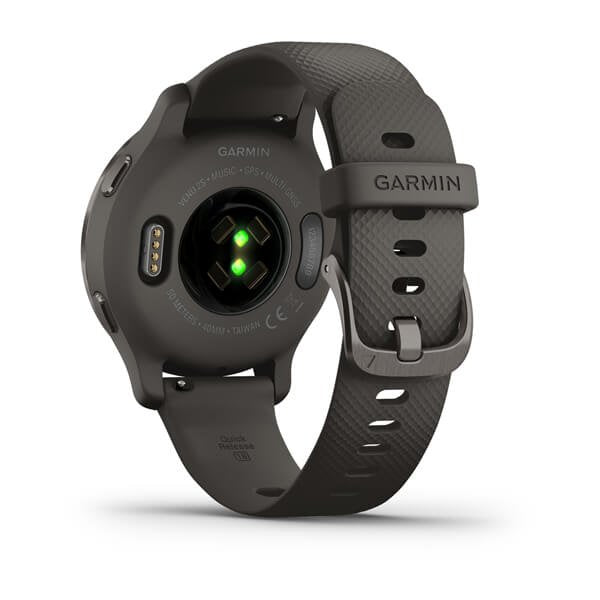 Smartwatch Garmin Venu 2s Notificaciones/ Frecuencia Cardíaca/ Gps/ Negro Y Gris Pizarra