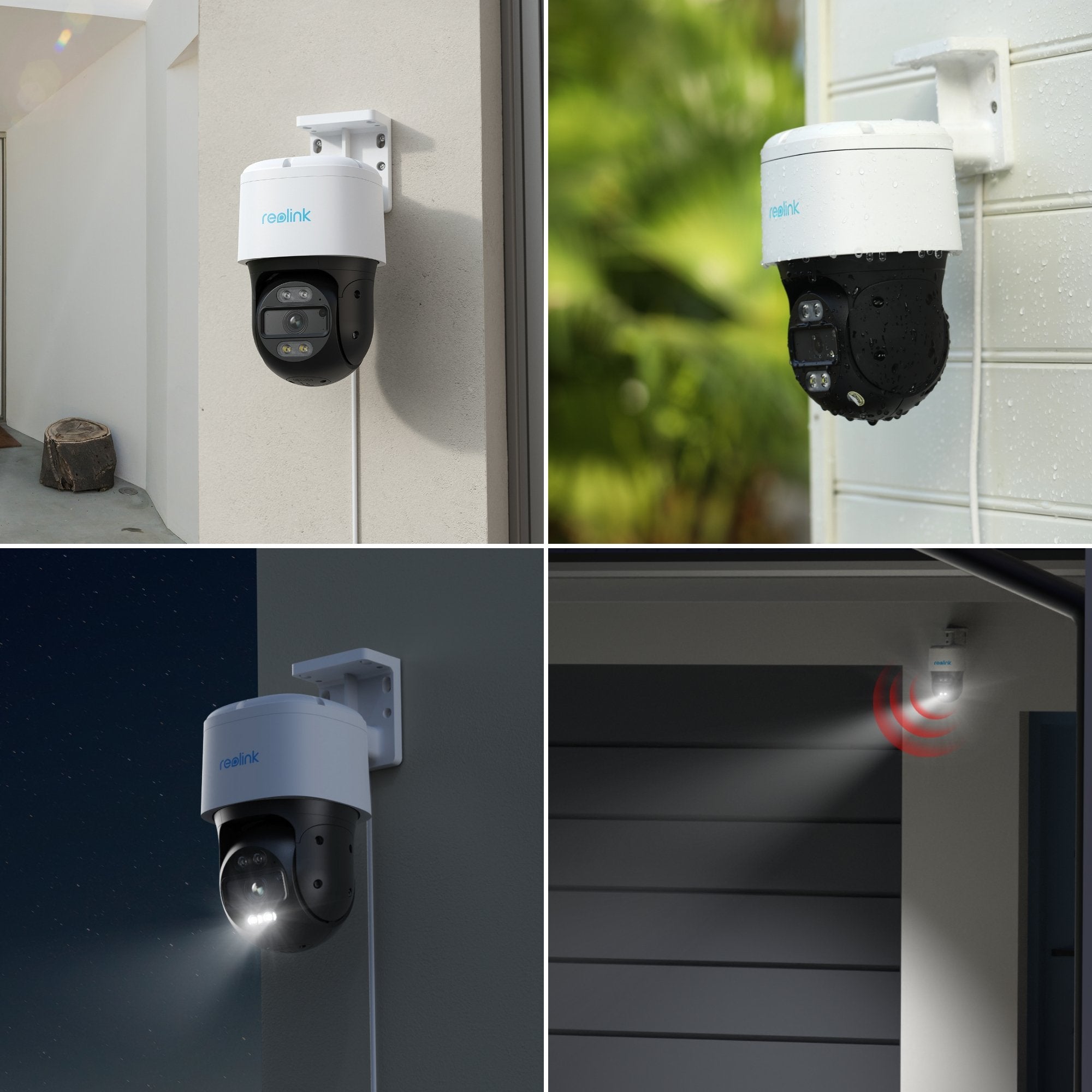 Reolink P830 Smart 4k Pt Security Camera With Auto Tracking, White