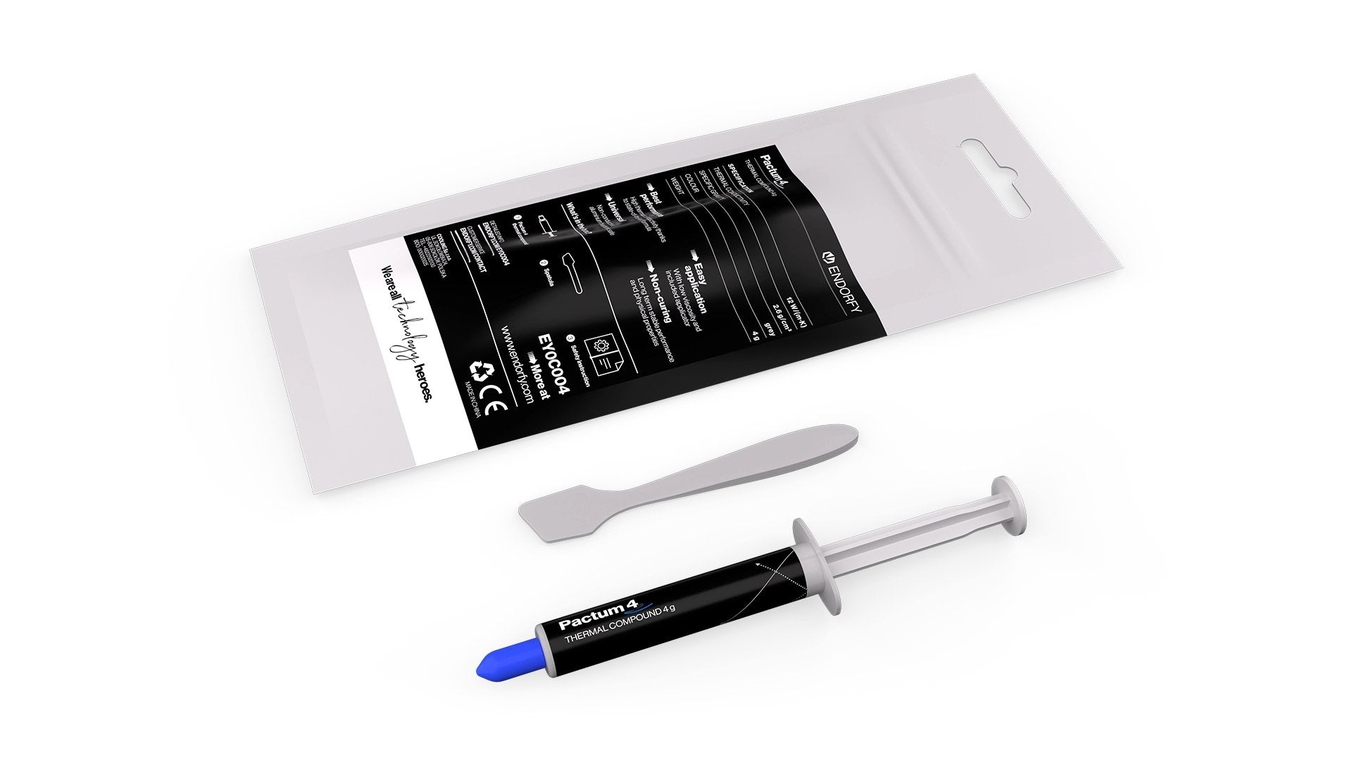 EAN 5903018666365 - ENDORFY Pactum 4 compuesto disipador de calor Pasta térmica 12 W/m·K 4 g imagen 3