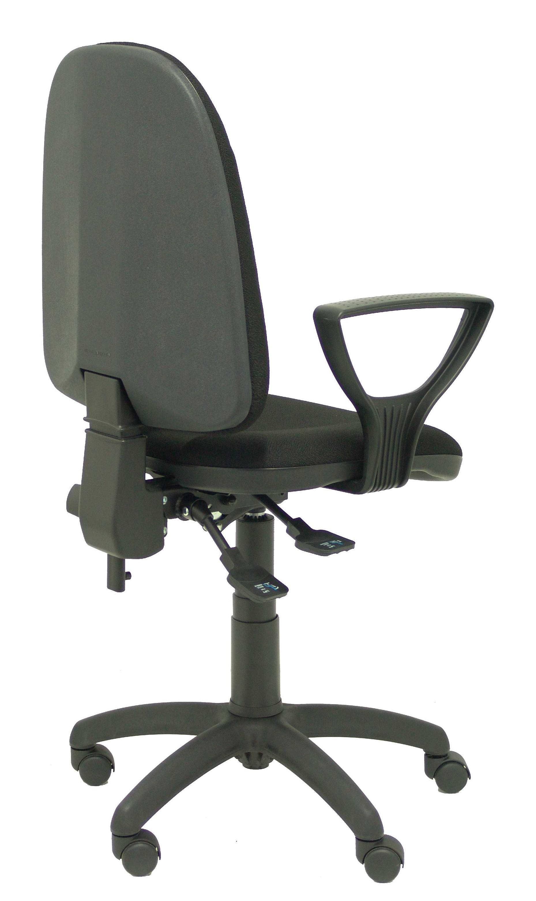 Silla Algarra Asincro Bali Negro Brazo Fijo