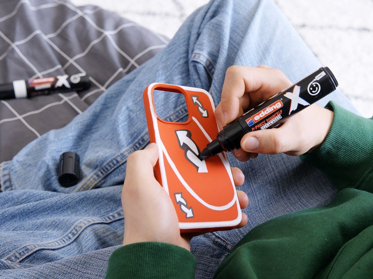 EAN 4057305067135 - Edding 6900 X Multimarker marcador permanente Punta de cincel Negro, Blanco 2 pieza(s) imagen 12