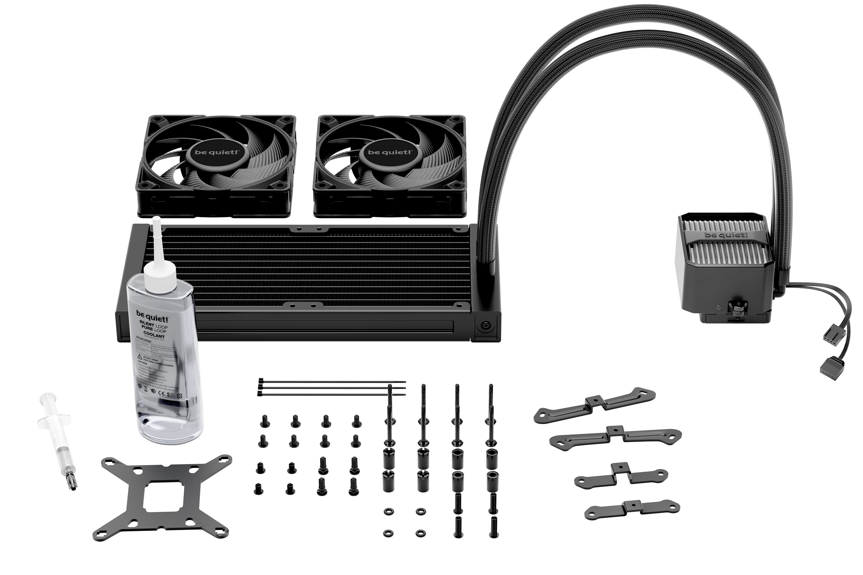 EAN 4260052192535 - be quiet! Silent Loop 3 240 mm Procesador Sistema de refrigeración líquida todo en uno 12 cm Negro 1 piez imagen 7