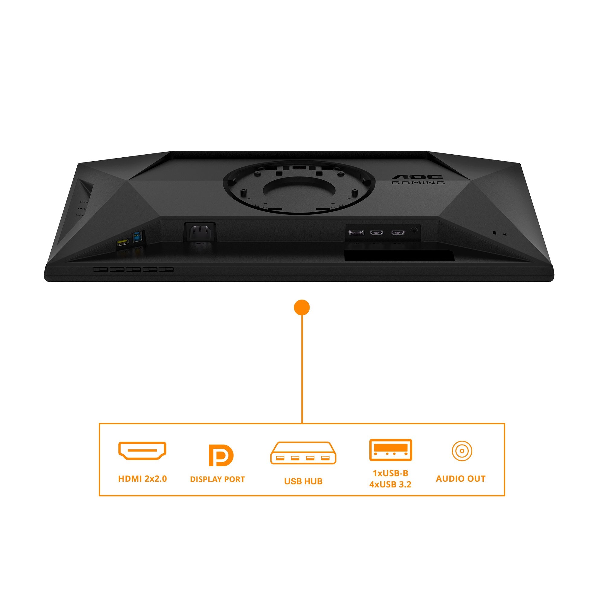 EAN 4038986182577 - AOC G4 25G4SXU pantalla para PC 62,2 cm (24.5") 1920 x 1080 Pixeles Full HD LED Negro, Gris imagen 3