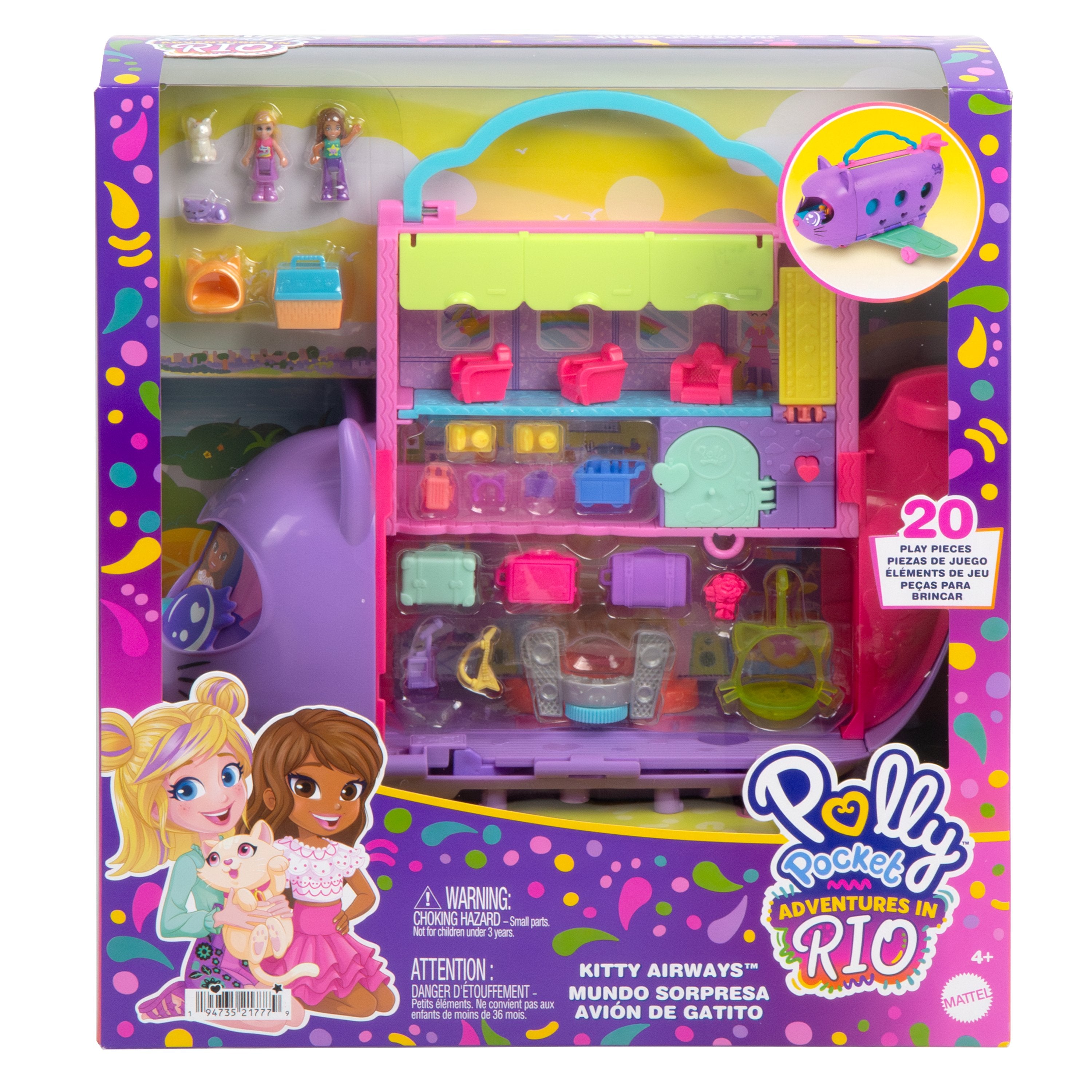 EAN 0194735217779 - Polly Pocket HWP19 set de juguetes imagen 7