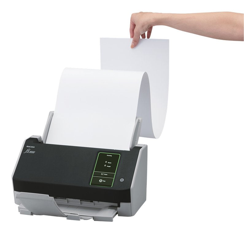 Ricoh Fi-8040 Alimentador Automático De Documentos (Adf) + Escáner De Alimentación Manual 600 X 600 Dpi A4 Negro, Gris