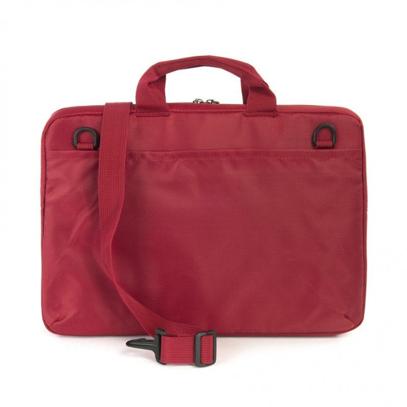 Maletin Tucano Idea Portatil 15,6" + Raton Inalambrico - Tamaño Slim - Interior Acolchado - Rojo
