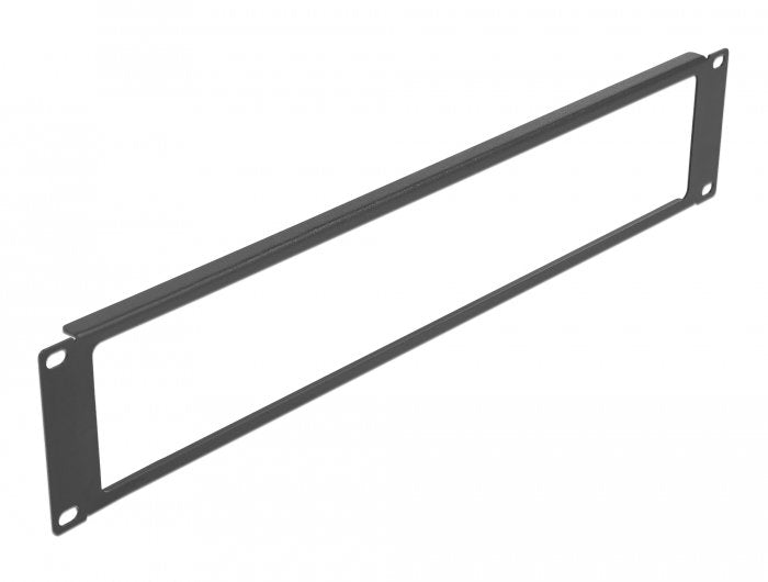 Delock Panel De Gabinete De Red De 19" Con Abertura 2u Negro
