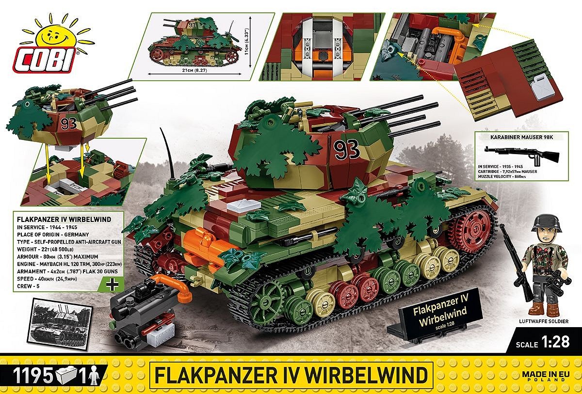 EAN 5902251025939 - COBI Flakpanzer IV Wirbelwind - Executive Edition imagen 4