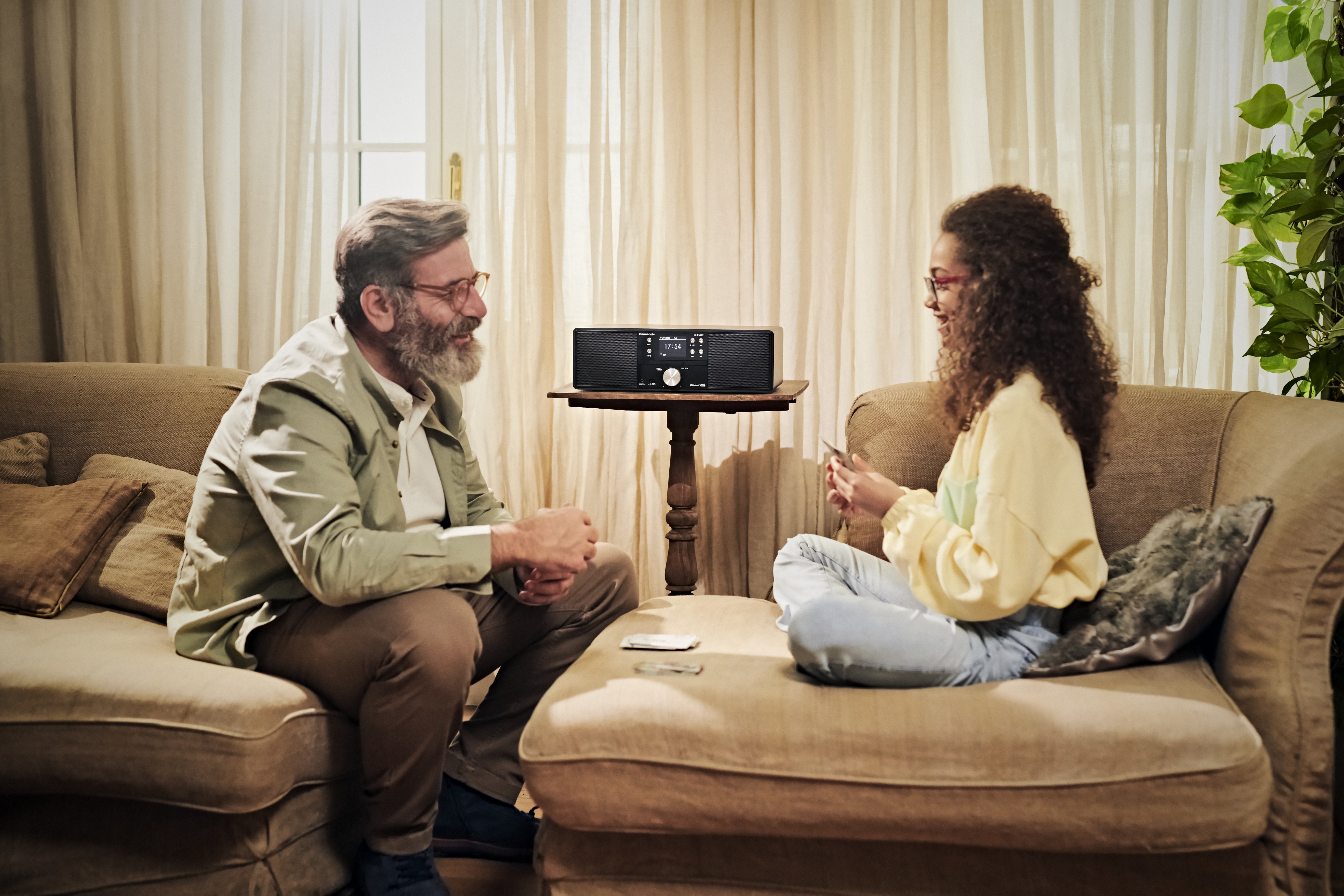 Panasonic Hifi Micro Anlage Dab+ Sc-Dm202eg-K Bluetooth Negro