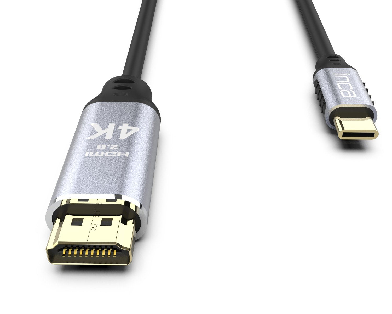 EAN 8681949010361 - Inca ITCH-02TX cable HDMI 2 m HDMI tipo A (Estándar) USB Tipo C Negro imagen 6