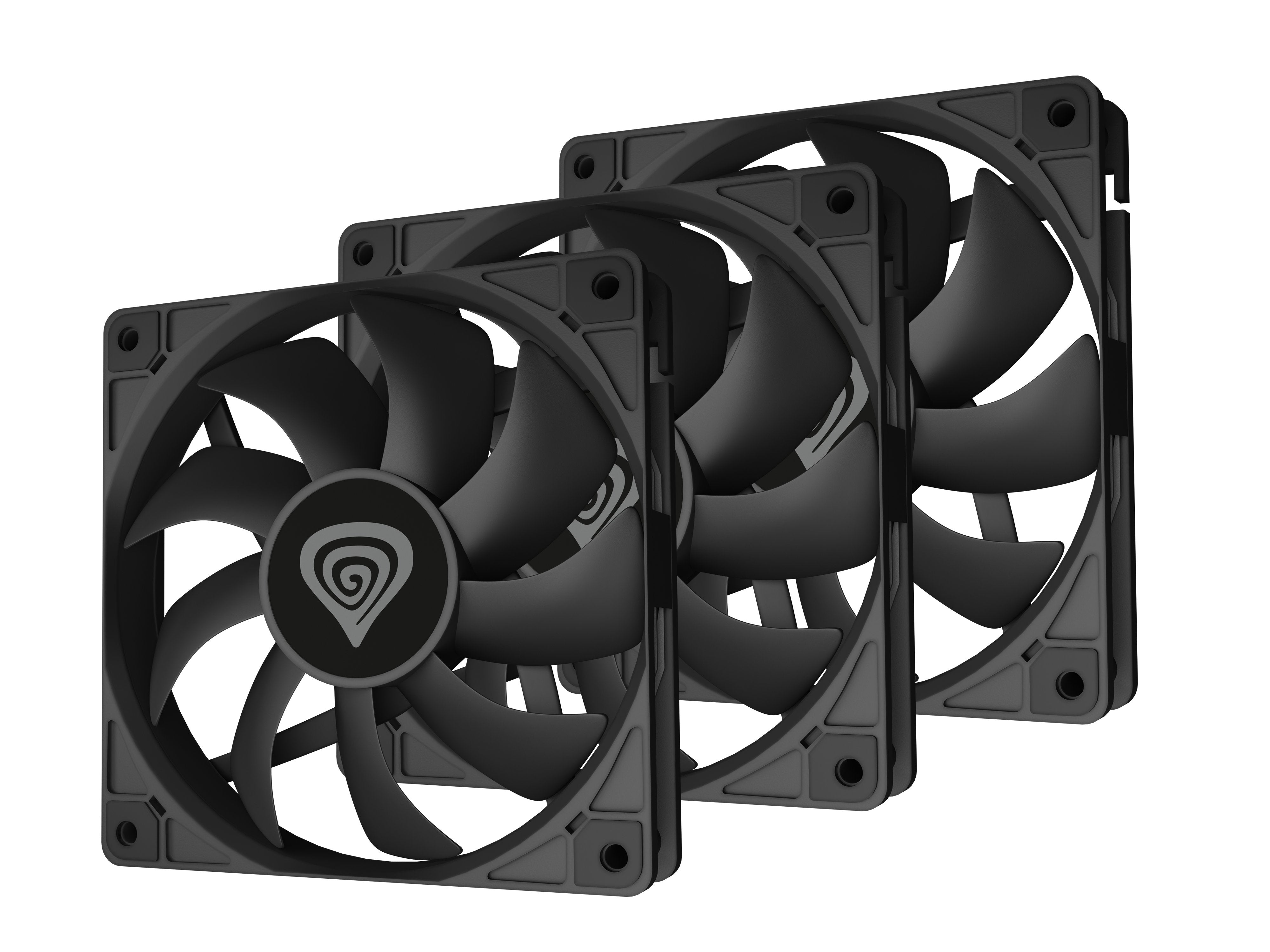 EAN 5901969439144 - GENESIS Oxal 120 Carcasa del ordenador Ventilador 12 cm Negro 3 pieza(s) imagen 2