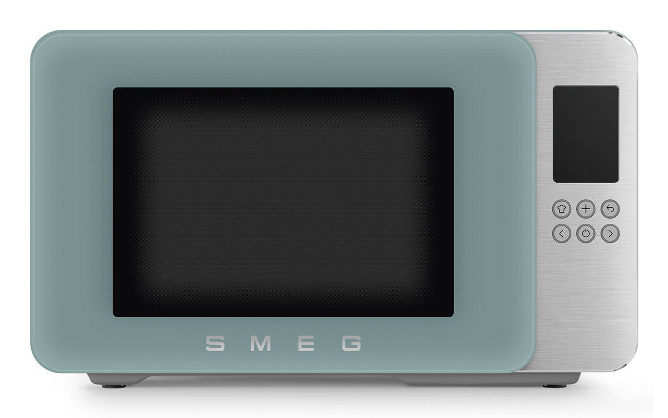 Smeg Mikrowelle M. Grill Moc01egmeu, 4 Fkt, 1900w, Smaragdgrün Matt