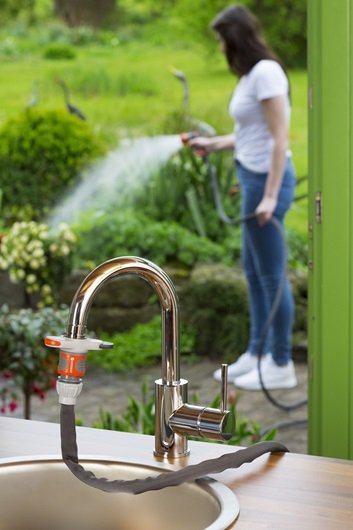 Adaptador Grifo Interior Rosca M22x1 Hembra,M24 X1 Macho. Gardena