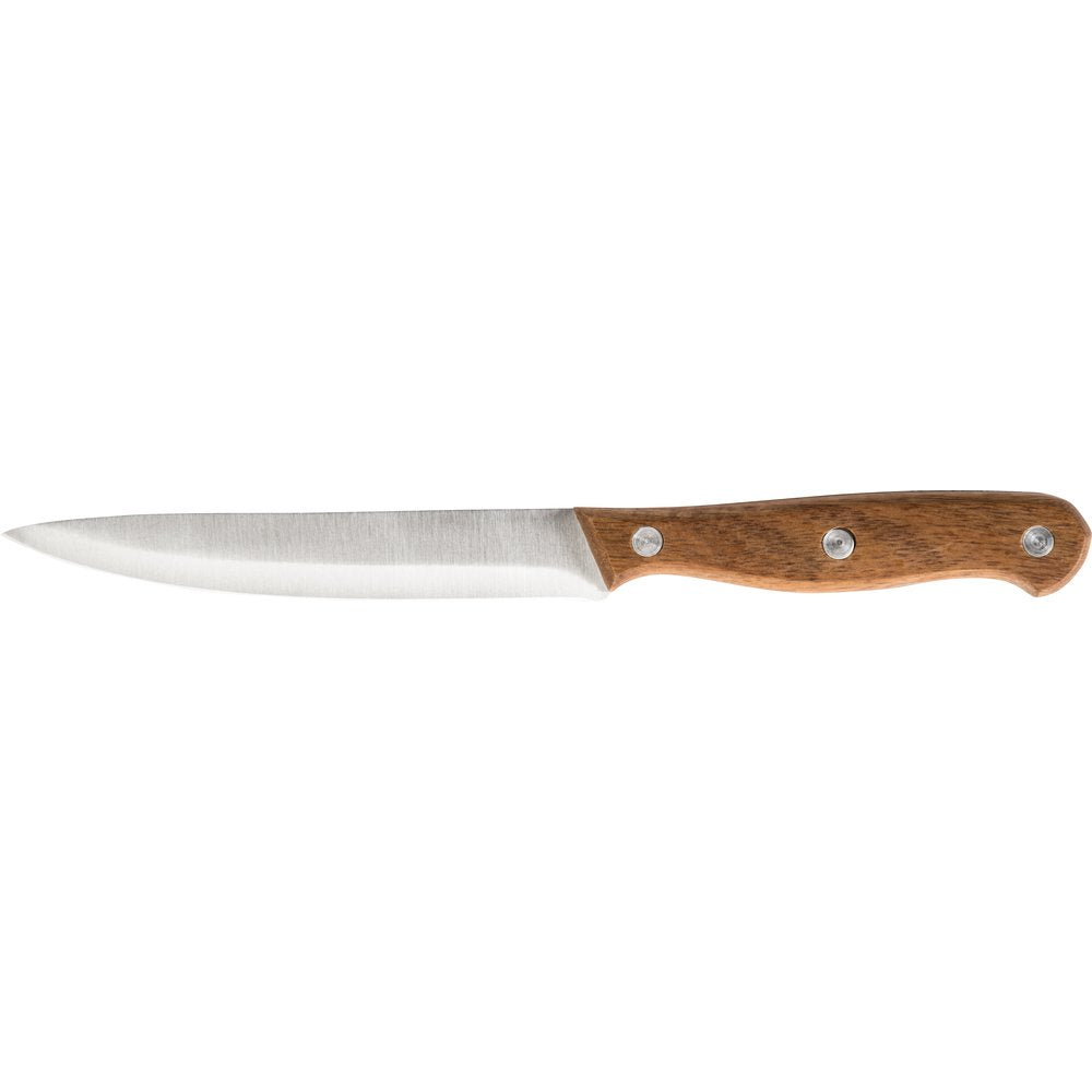 Kit 5 Cuchillos En Bloku Wood Lt2080