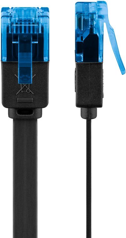EAN 4040849963452 - Goobay 96345 cable de red Negro 5 m Cat6a U/UTP (UTP) imagen 3